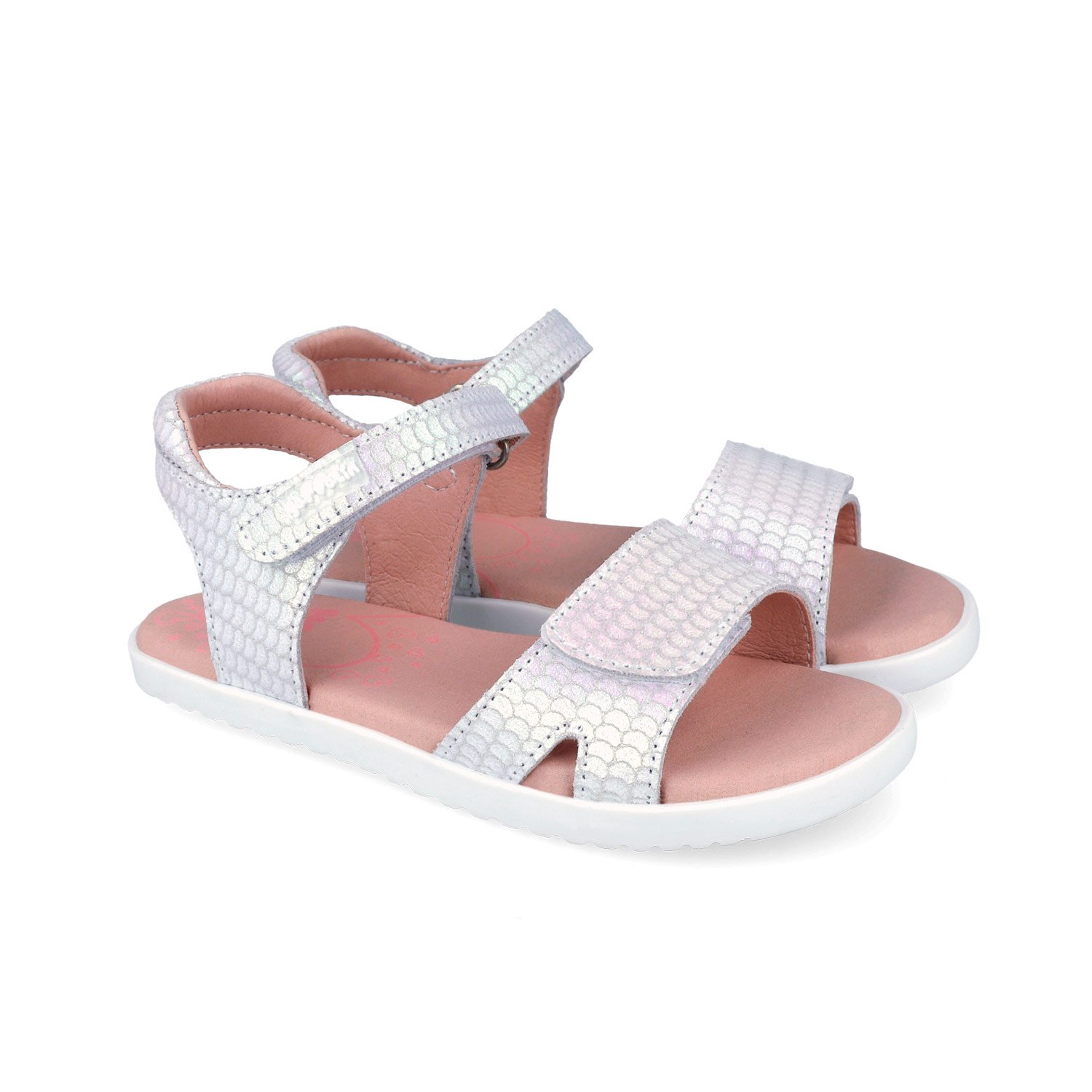 garvalín sandalia barefoot escamas blanco garvalín sandalia barefoot escamas blanco