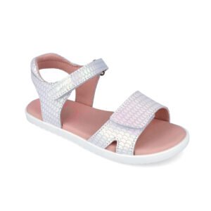 garvalín sandalia barefoot escamas blanco
